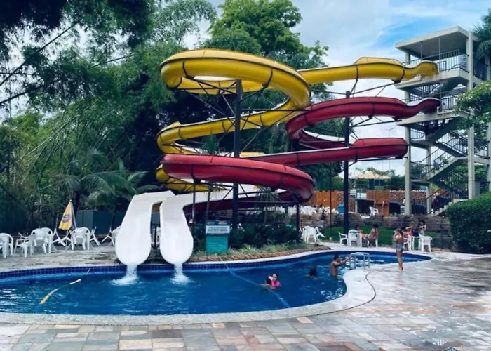 Caldas Novas, Golden Dolphin Grand Hotel, Quarto Sala Cozinha Aconchegante, Ap 361