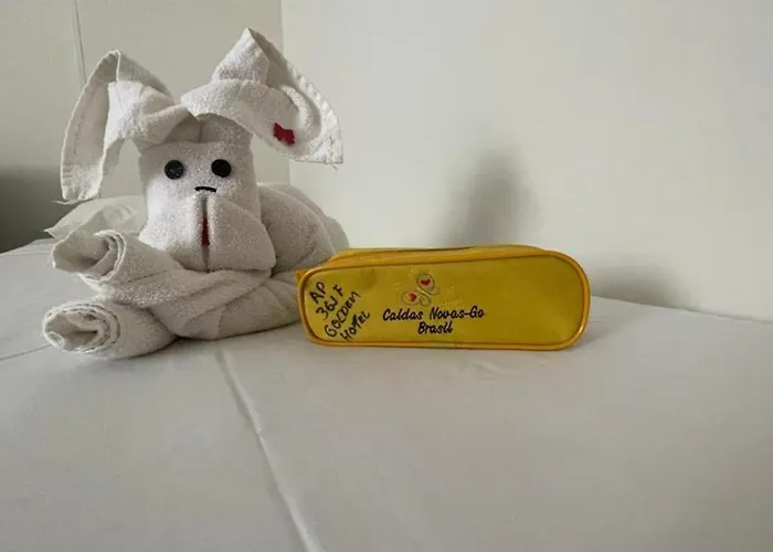 Caldas Novas, Golden Dolphin Grand Hotel, Quarto Sala Cozinha Aconchegante, Ap 361