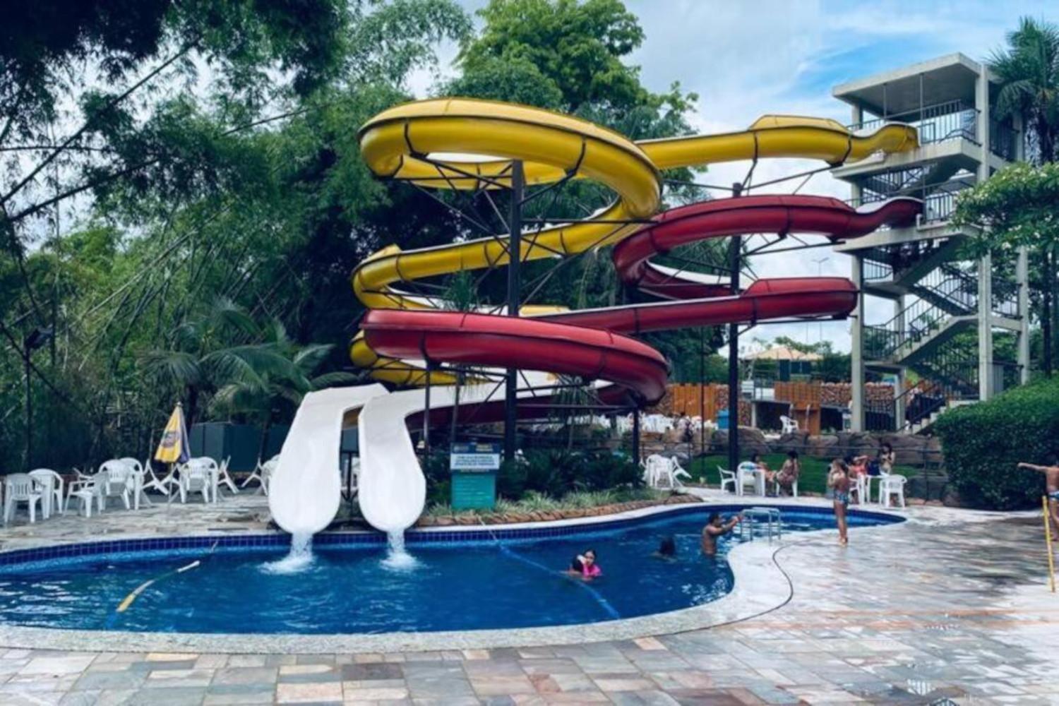 Caldas Novas, Golden Dolphin Grand Hotel, Sala Cozinha Aconchegante, Ap 361 公寓 Caldas Novas