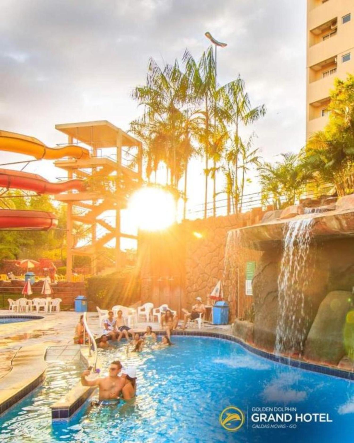 公寓 Caldas Novas, Golden Dolphin Grand Hotel, Sala Cozinha Aconchegante, Ap 361 Caldas Novas
