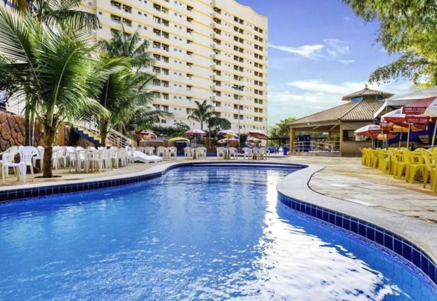 Apartment Caldas Novas, Golden Dolphin Grand Hotel, Sala Cozinha Aconchegante, Ap 361